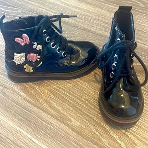 Zara toddler girls Minnie Mouse boots